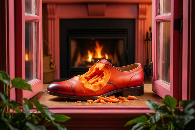 Sint, de schoen smaakte ook