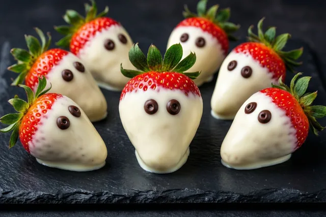 Aardbeien spoken mee