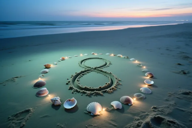 Acht aan zee