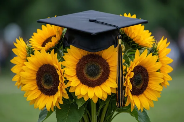 Zonnebloemen voor jouw succes