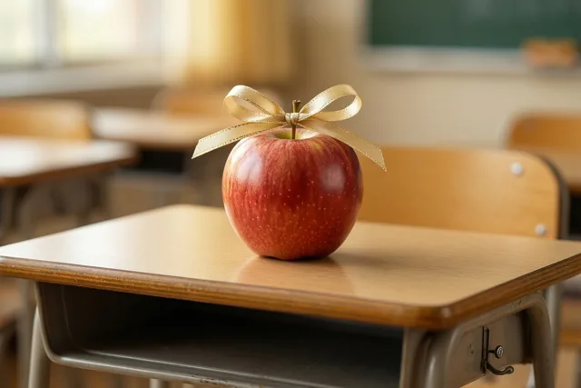 Gouden lintje voor mijn leerkracht