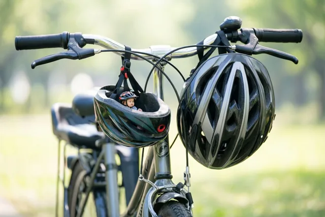 Papa's kleinste fietsvriend