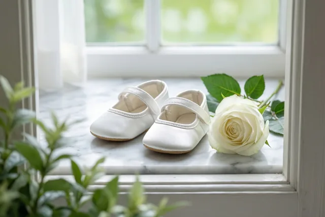 Een roos voor jullie baby