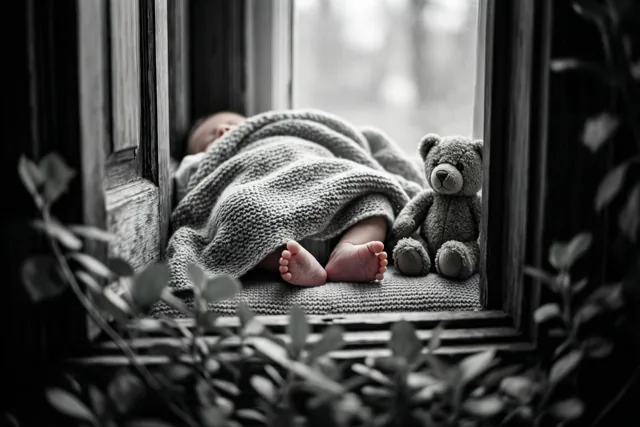 Een beertje voor de baby