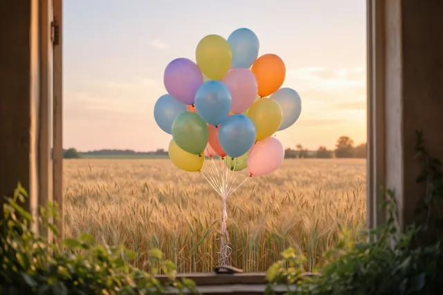 Een verjaardag vol avondzon