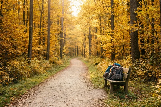 Het herfstpad brengt je verder
