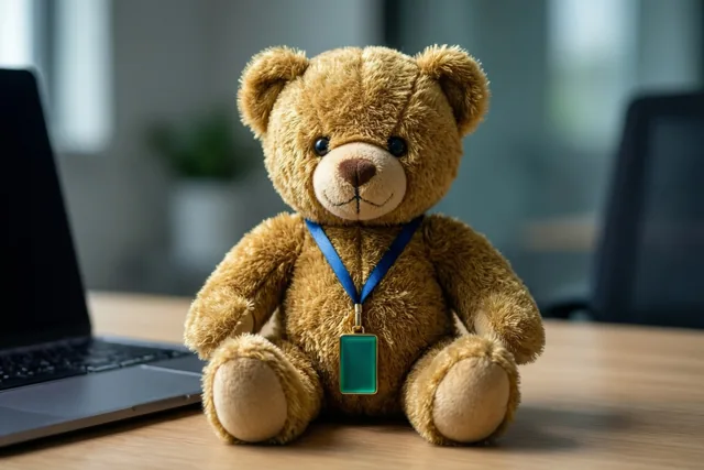 Beertje is je nieuwe bureauvriend