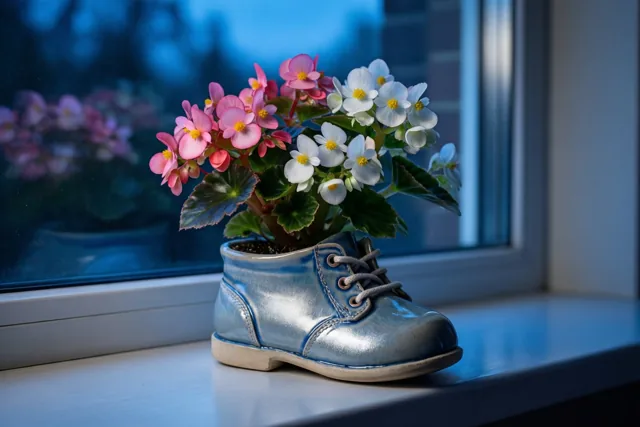 Begonia's voor jullie kleine schat