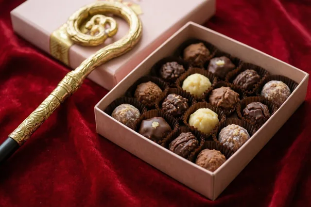 De Sint kiest Belgische pralines