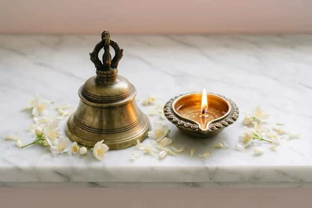 Een stil moment met Diwali