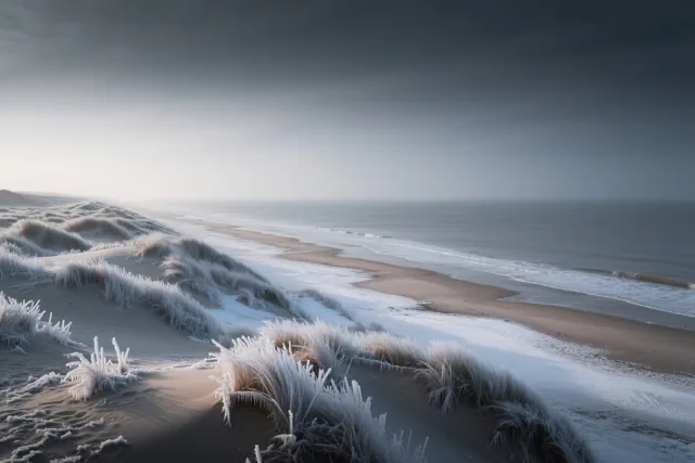 Winter aan onze kust
