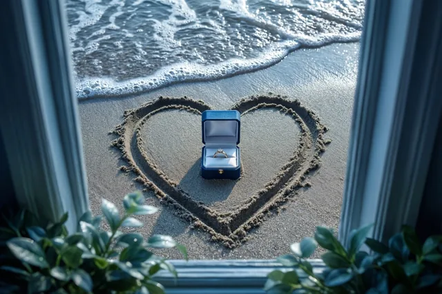 Jullie ja in het zand