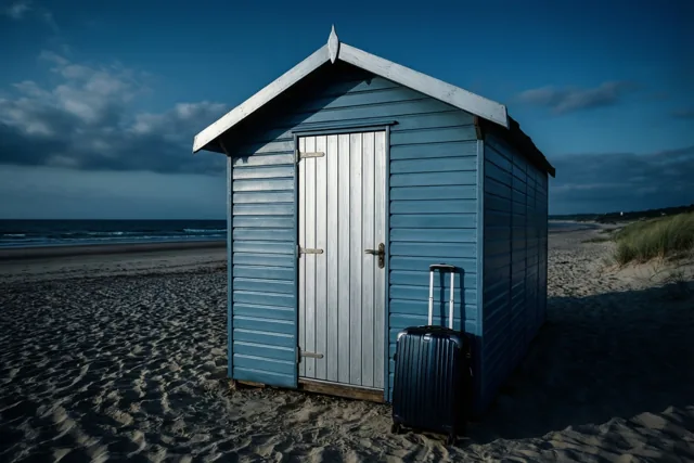 Dag zomer aan het strand