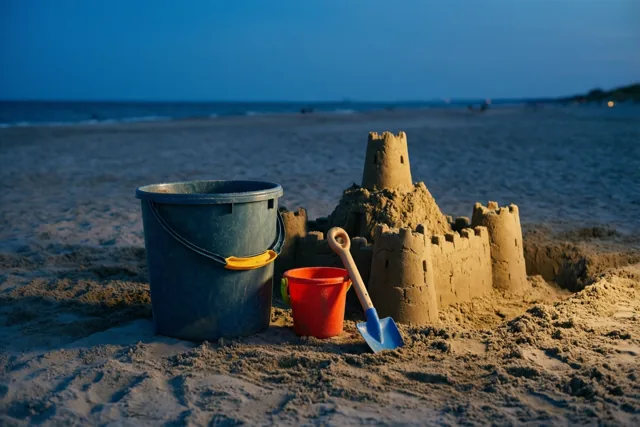 Oma, ons kasteel aan zee