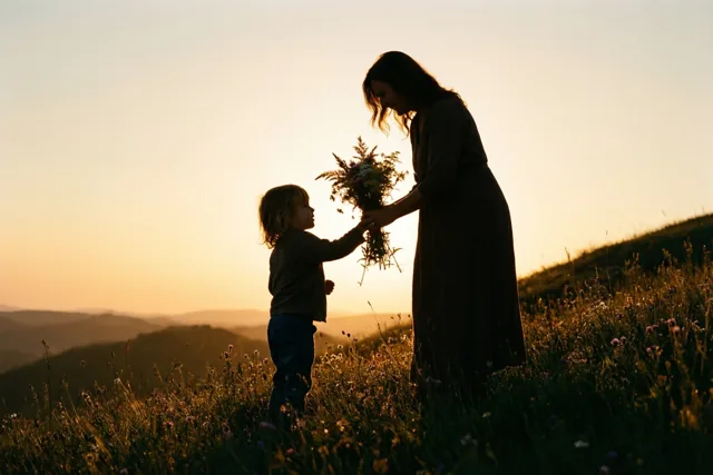 Ochtendbloemen voor mama