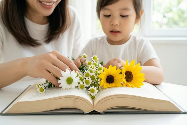 Mama, bloemen tussen onze verhalen