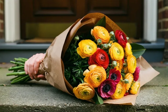 Goed nieuws verdient bloemen
