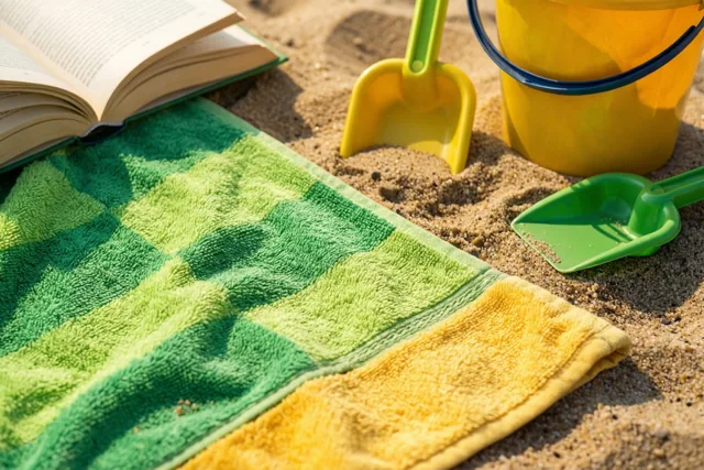Bladzijden en strandplezier