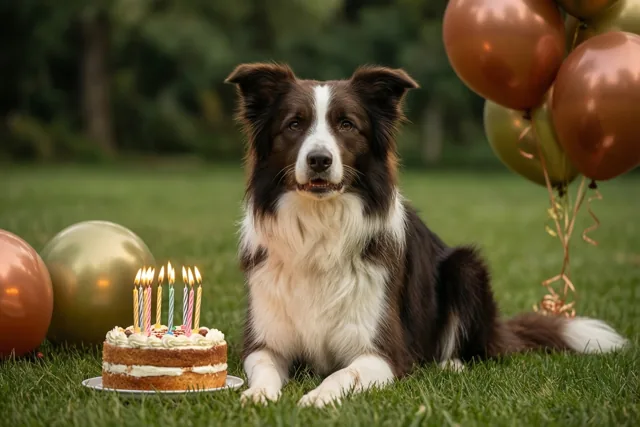 Taart voor een trouwe feestvriend