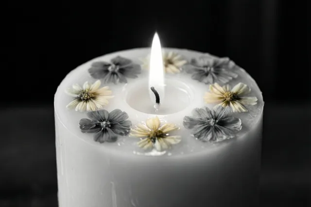 Een bloemenlichtje voor je feestdag