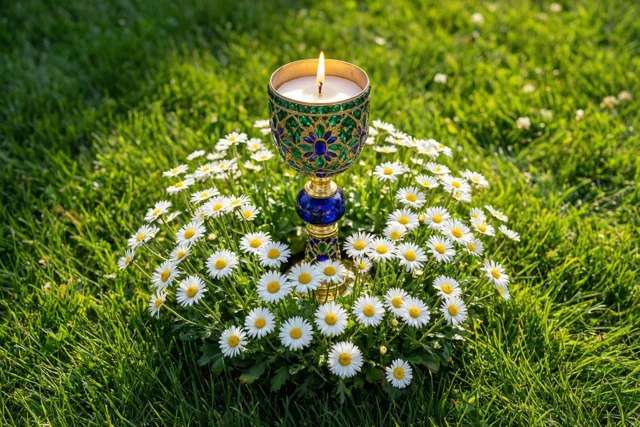 Madeliefjes rond jouw lichtje