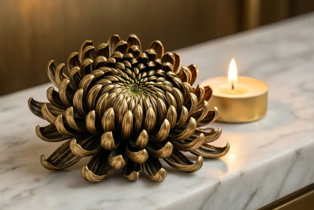 Een bloem die blijft