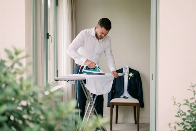 Eerst strijken, dan trouwen