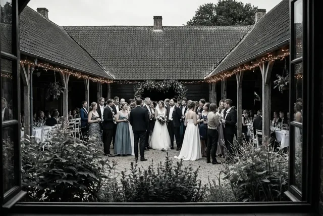 Trouwen op het boerenerf