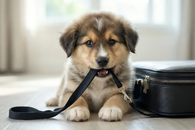 Puppy wenst je een goede start