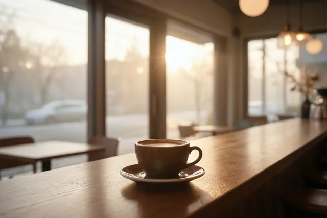 Een kopje caférust voor je ochtend