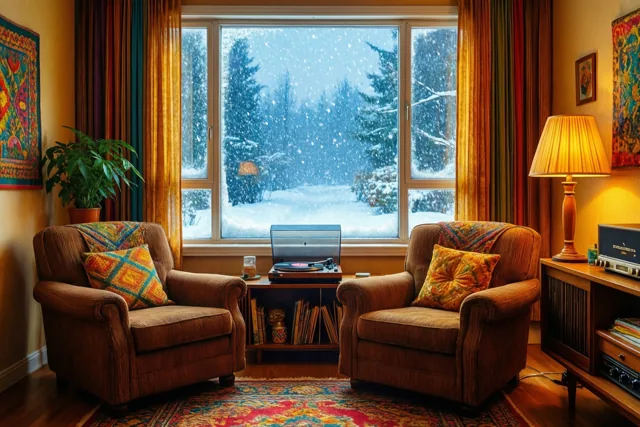 Samen kijken naar vroegere winters