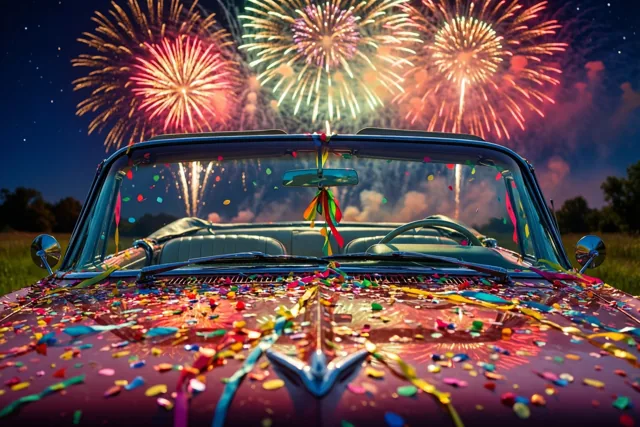 Confetti op de nieuwjaarsklassieker