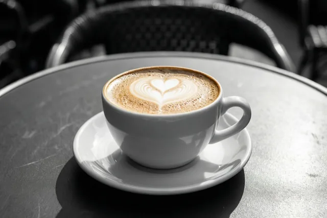 Een hartje bij je ochtendkoffie