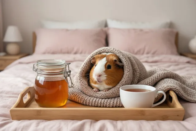 Zacht herstellen met een cavia
