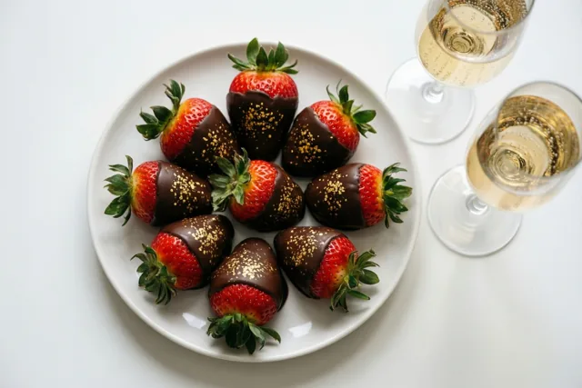 Zoet vieren met bubbels