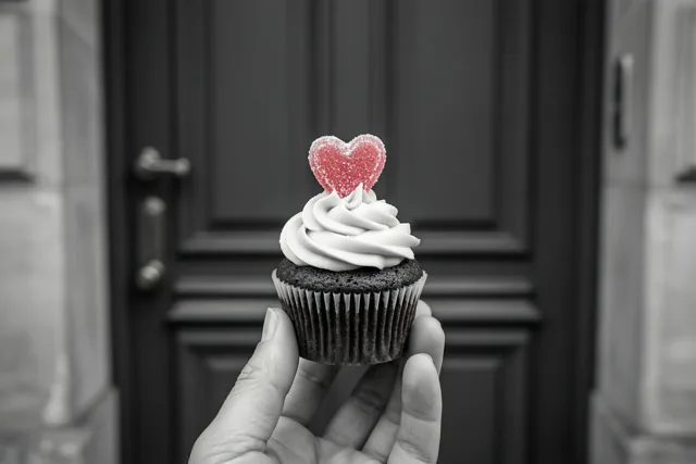 Een cupcake vol spijt