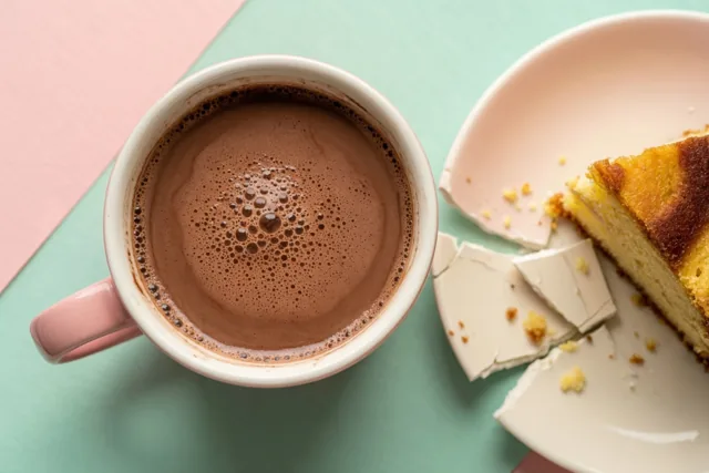 Chocolademelk bij mijn excuses