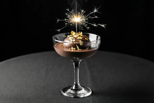 Chocoladegeluk voor het nieuwe jaar