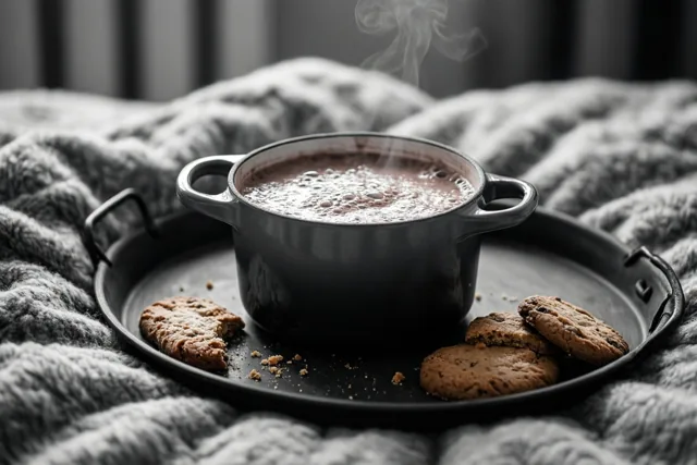 Chocomelk als warme knuffel