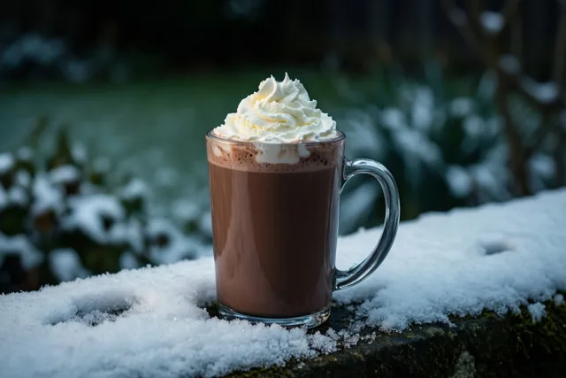 Chocomelk voor koude handen