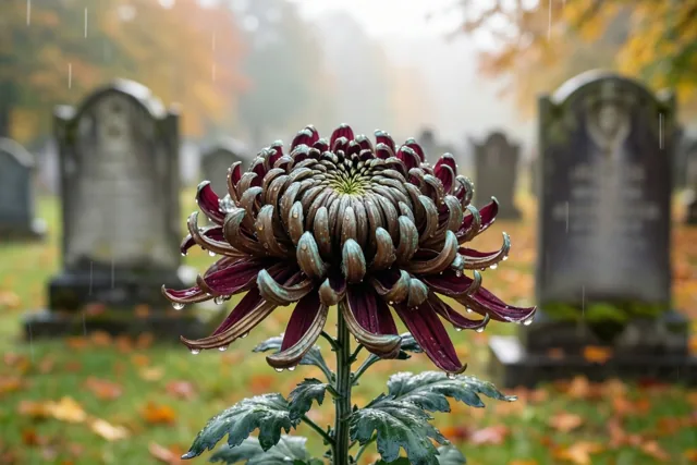 Een chrysant vol herinneringen