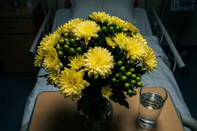 Gele bloemen houden je gezelschap