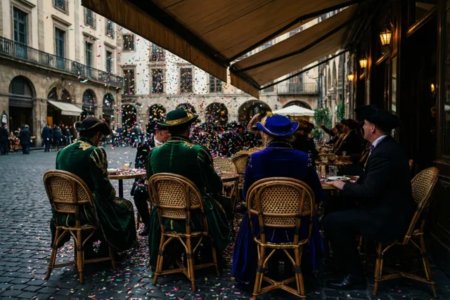 Carnaval op ons terras
