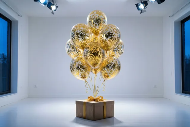 Een gouden wolk voor je verjaardag