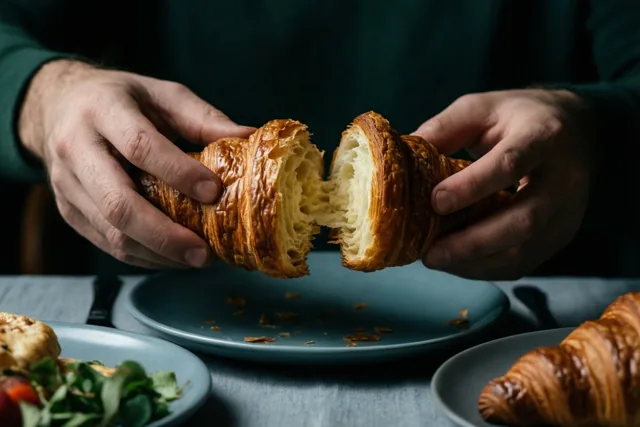 Vriendschap begint bij een croissant