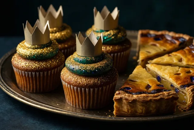Kleine cakejes, koninklijk feest