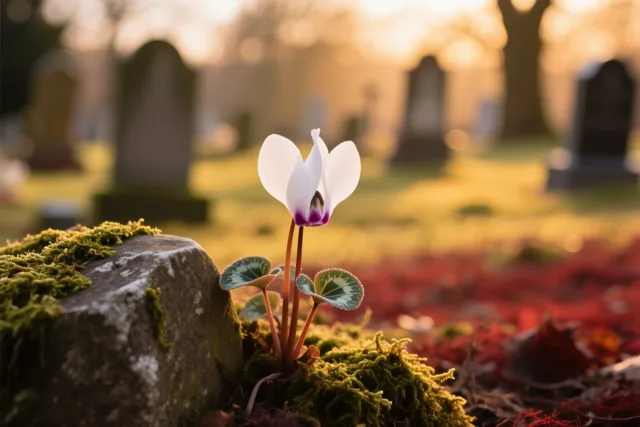 Teder tussen de herfstkleuren