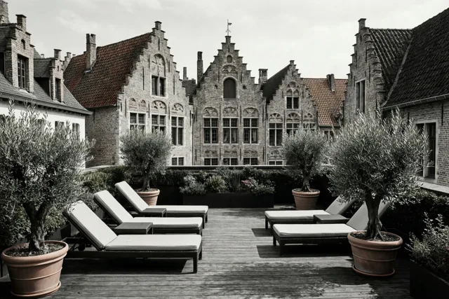 Afspraak met uitzicht op gevels