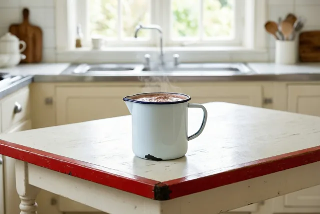 Warme chocolademelk voor de Sint