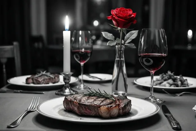 Onze liefde kleurt het diner